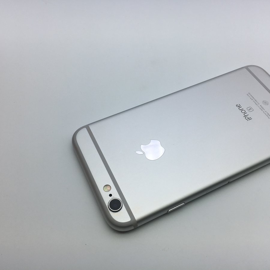 苹果【iphone 6s】全网通 银色 16g 国行 9成新