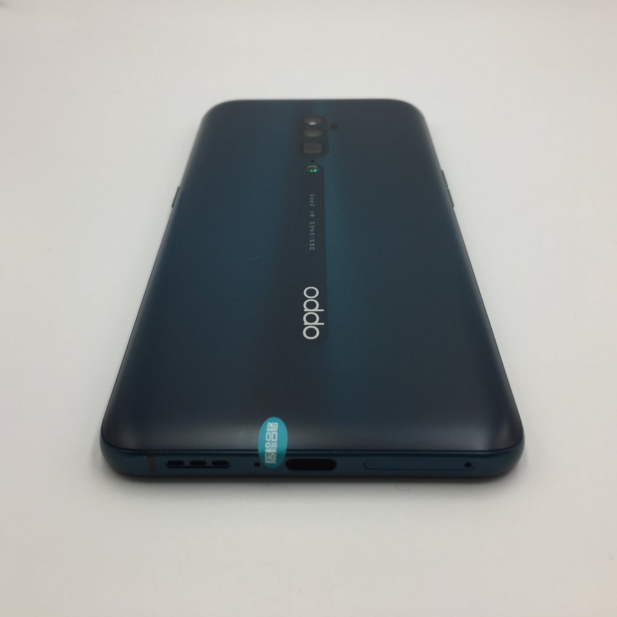 opporeno10倍变焦版全网通雾海绿6g128g国行8成新6g128g真机实拍