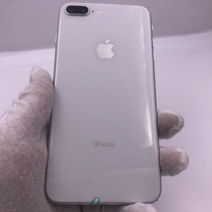 苹果【iphone 8 plus】全网通 银色 64g 国行 8成新
