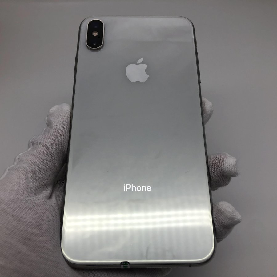 苹果【iphone xs max】全网通 银色 64g 国行 95新 真机实拍