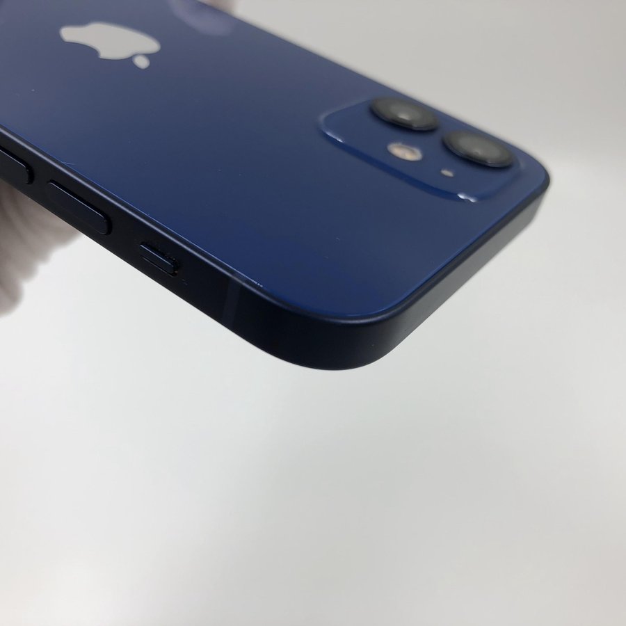 苹果【iphone 12】5g全网通 蓝色 256g 国行 8成新 真机实拍