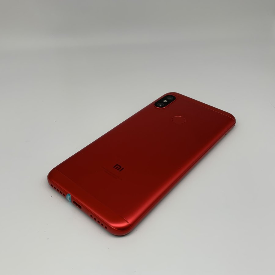 小米红米6pro全网通红色3g32g国行9成新