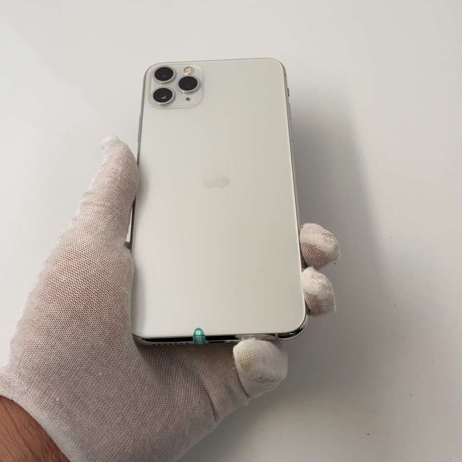 苹果【iphone 11 pro max】4g全网通 银色 256g 港澳台 95新