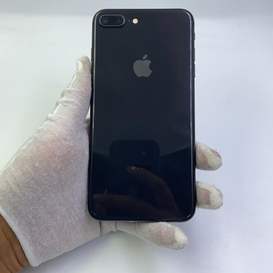 苹果【iphone 8 plus】4g全网通 深空灰 64g 国行 8成新