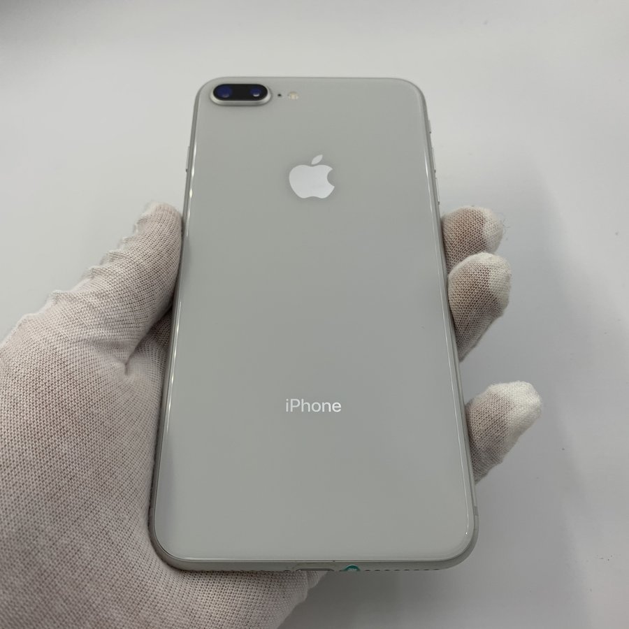 苹果【iphone 8 plus】4g全网通 银色 256g 国行 95新