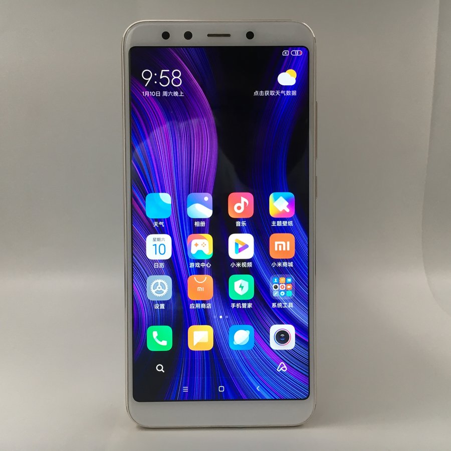 小米【小米 6x】4g全网通 金色 4g/64g 国行 8成新