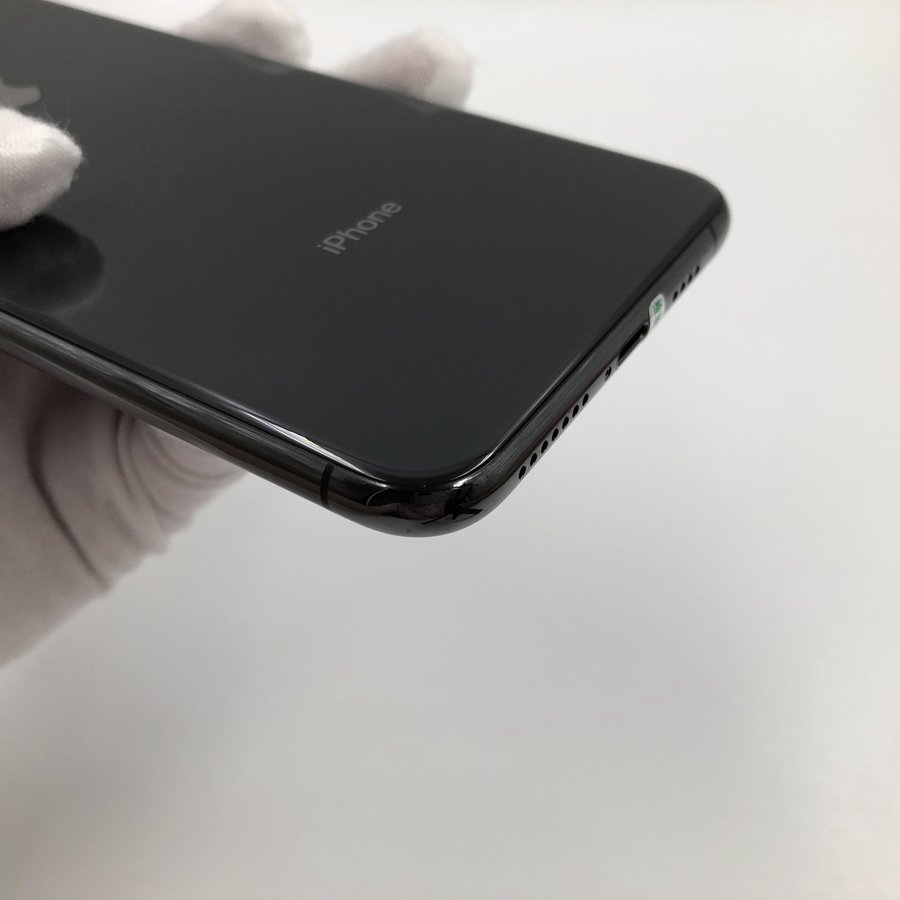 苹果【iphone xs max】4g全网通 深空灰 256g 国行 8成新 真机实拍