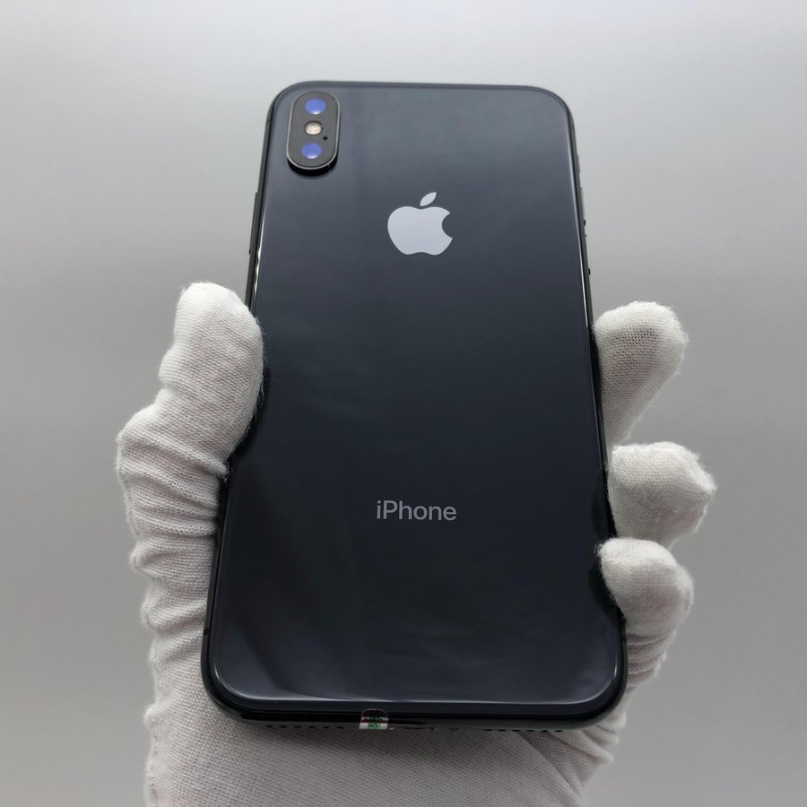 苹果【iphone x】全网通 深空灰 256g 国行 95新 真机实拍