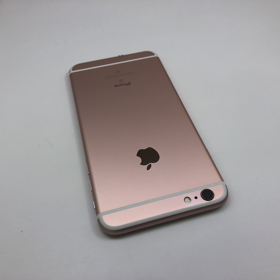 苹果iphone6splus全网通玫瑰金128g国行8成新