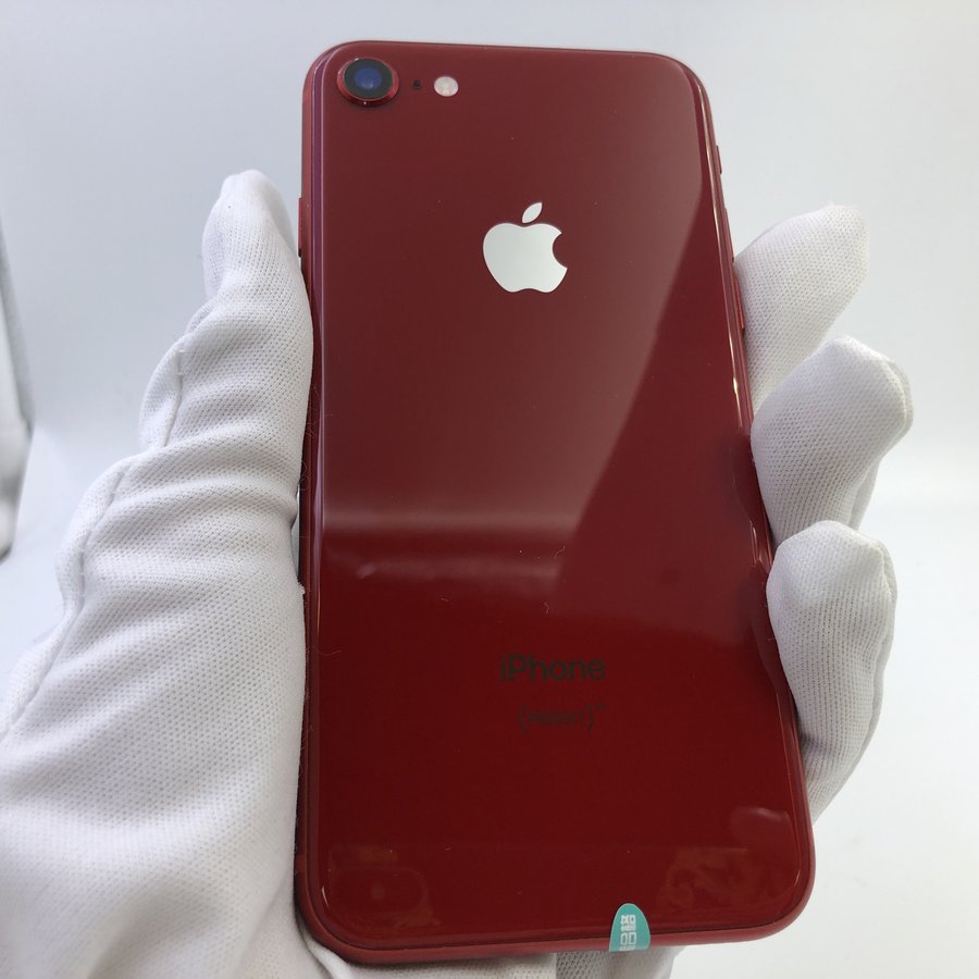 苹果【iphone 8】全网通 红色 64g 国行 95新