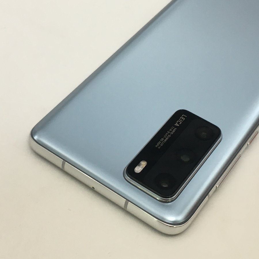 华为【p40】5g全网通 冰霜银 8g/256g 国行 95成新