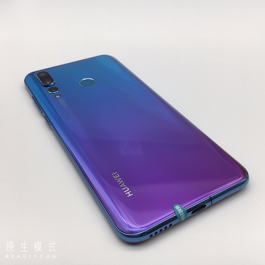 华为nova4全网通蓝色6g128g国行8成新