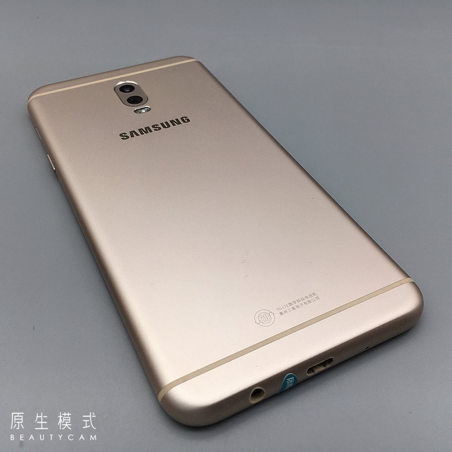 三星【三星galaxy c8】全网通 金色 64g 国行 9成新