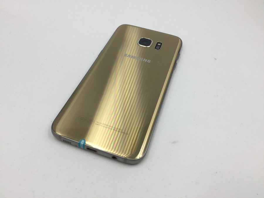 三星【galaxy s7 edge】全網通 金色 64g 國行 9成新 - 專業質檢 180