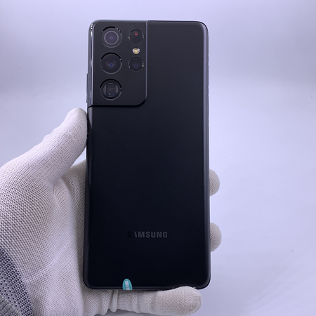 三星【galaxy s21 ultra 5g】5g全网通 幽夜黑 12g/256g 国行 99新