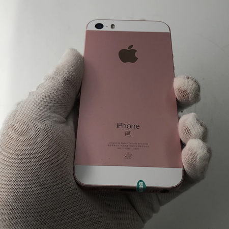苹果【iphone se】4g全网通 玫瑰金 64g 国行 8成新