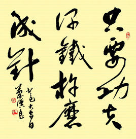 只要功夫深铁杵磨成针词汇