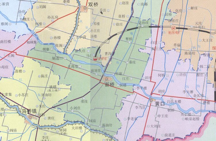 新桥乡行政区划