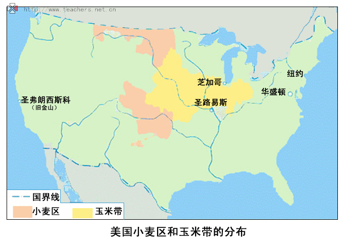 玉米带(地理学)美国的玉米带,是世界最大的玉米专业化农业生产区,位于
