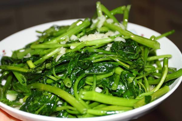 蒜泥炒空心菜(其他饮食相关)