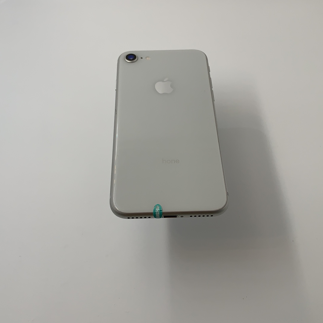 苹果【iPhone 8】4G全网通 银色 64G 国行 8成新 