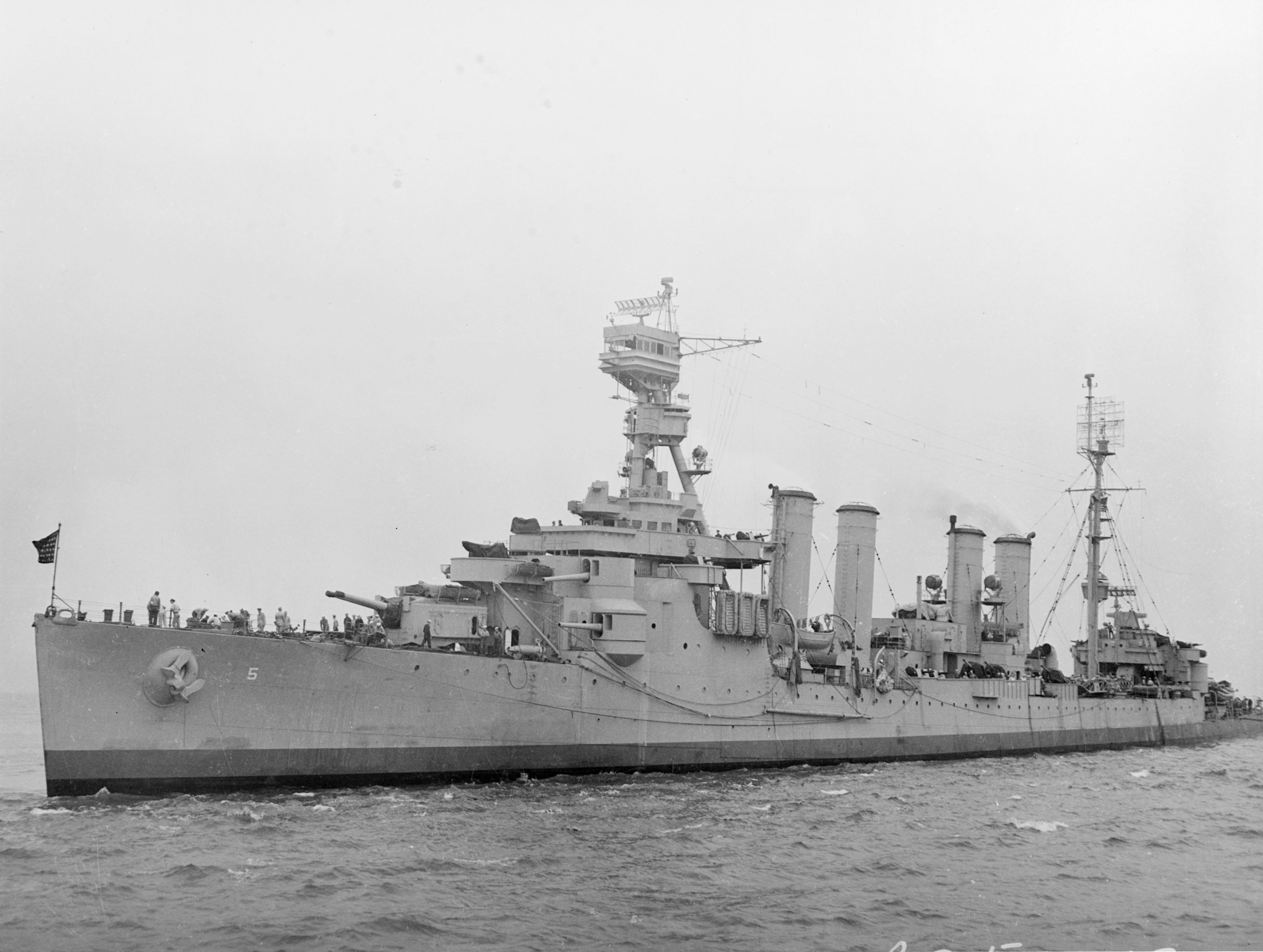 一战美国轻巡洋舰图片