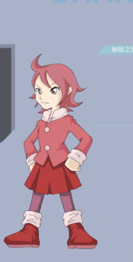 敏敏(其他人物相关)动漫作品《纳米神兵》中的女主角.