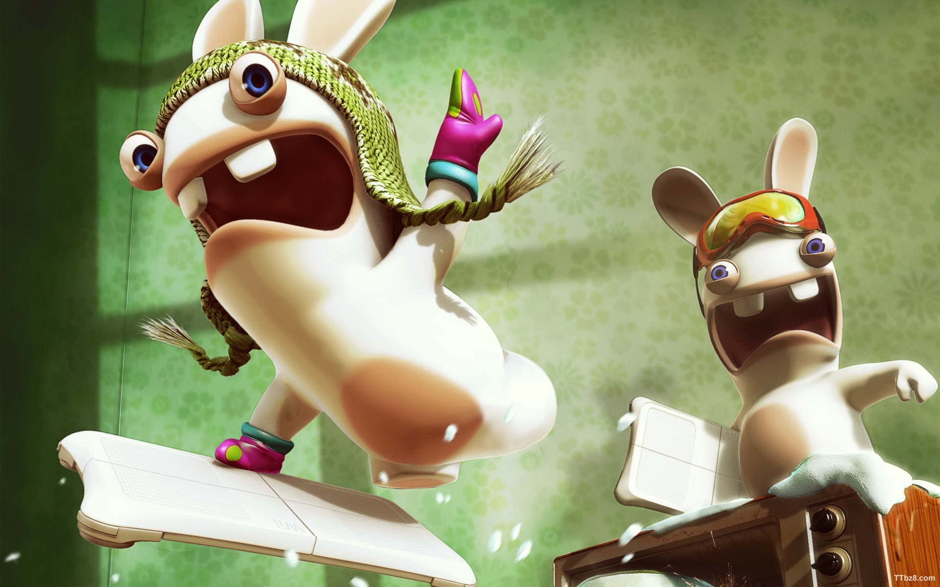 雷曼4:疯狂兔子2(其他游戏相关)