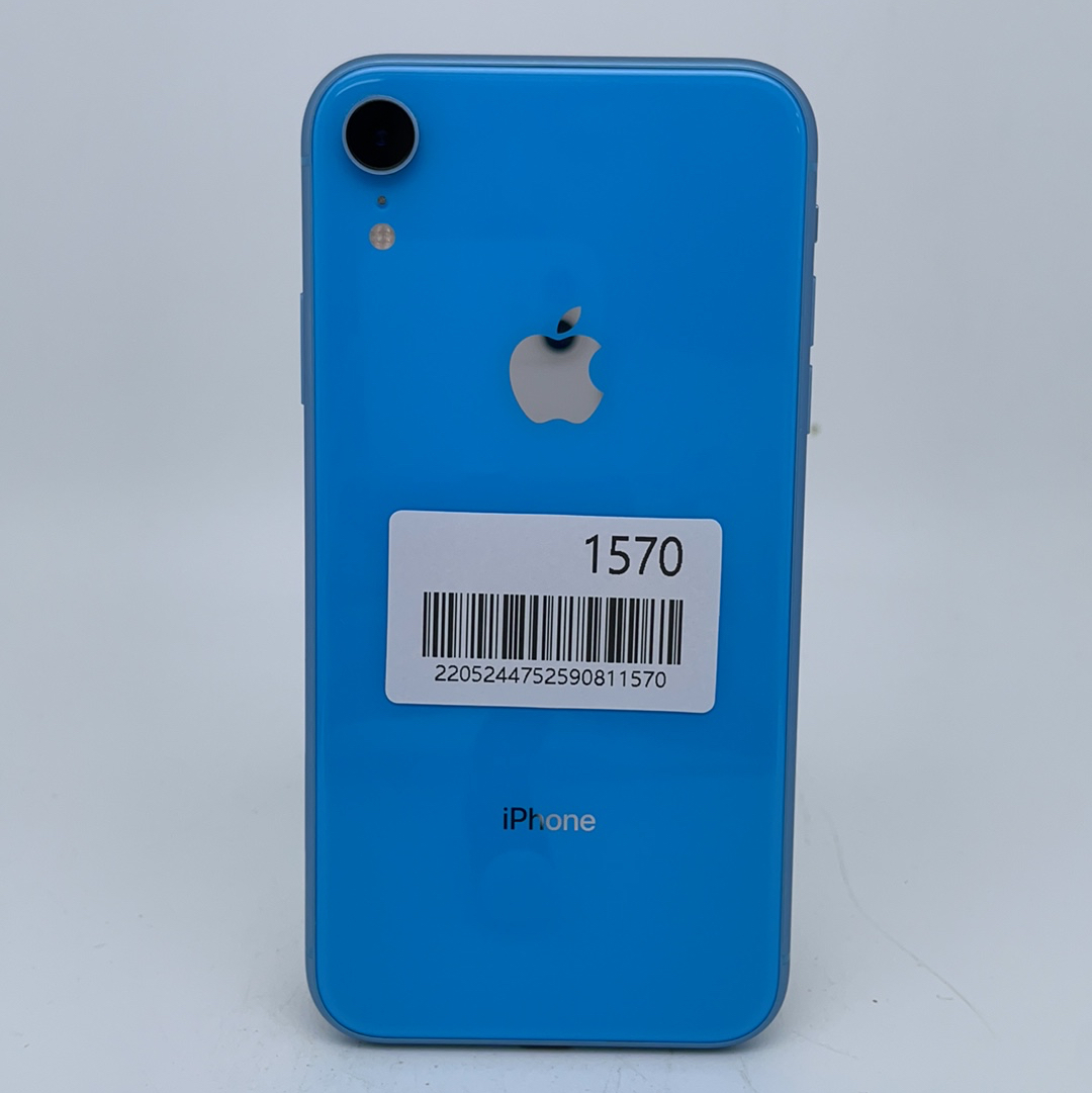 苹果【iPhone XR】蓝色 256G 国行 8成新 