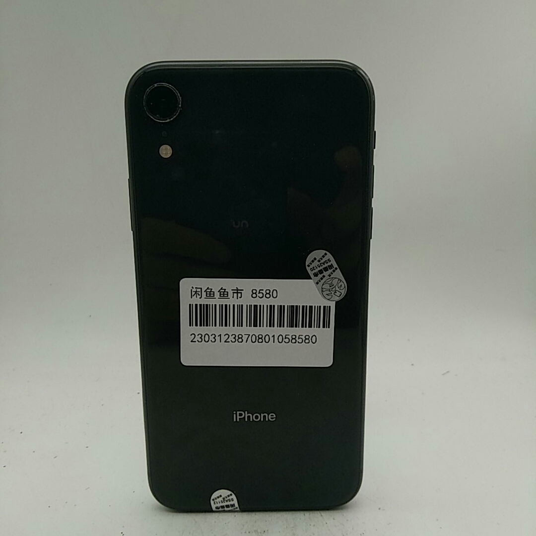 苹果【iPhone XR】黑色 128G 国行 8成新 