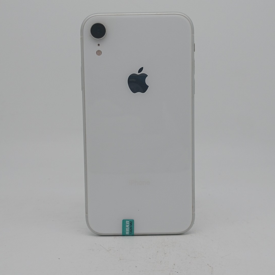 苹果【iPhone XR】白色 128G 国行 8成新 