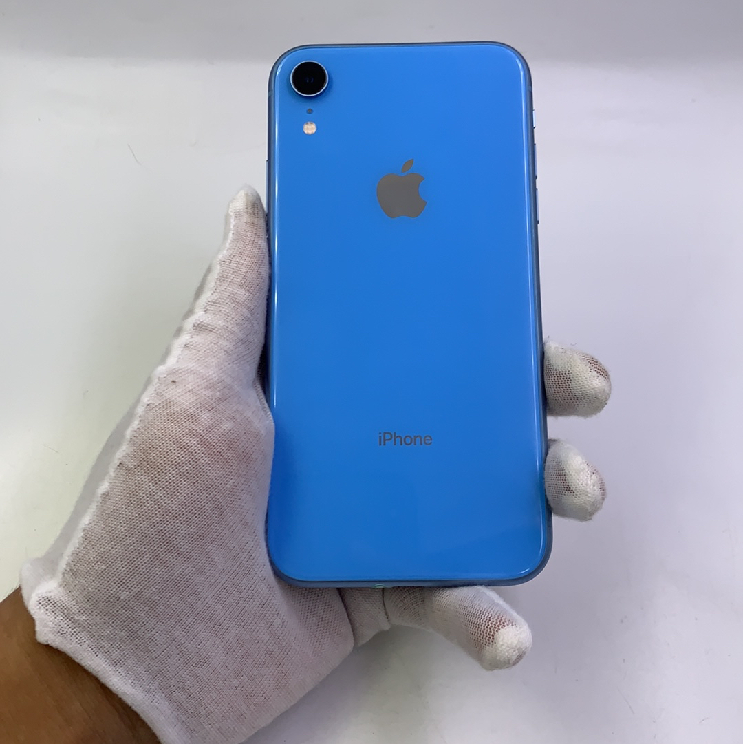 官方质检95成新 蓝色 128g 国行 4g全网通 苹果 iphone xr
