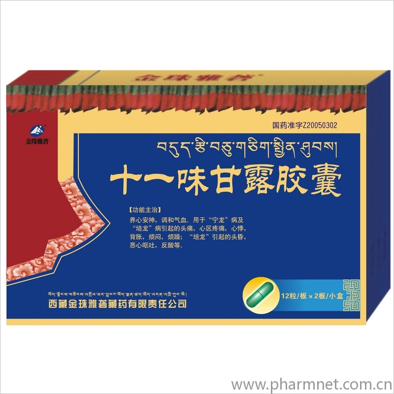 十一味甘露胶囊 (药学|中医学与中药学)