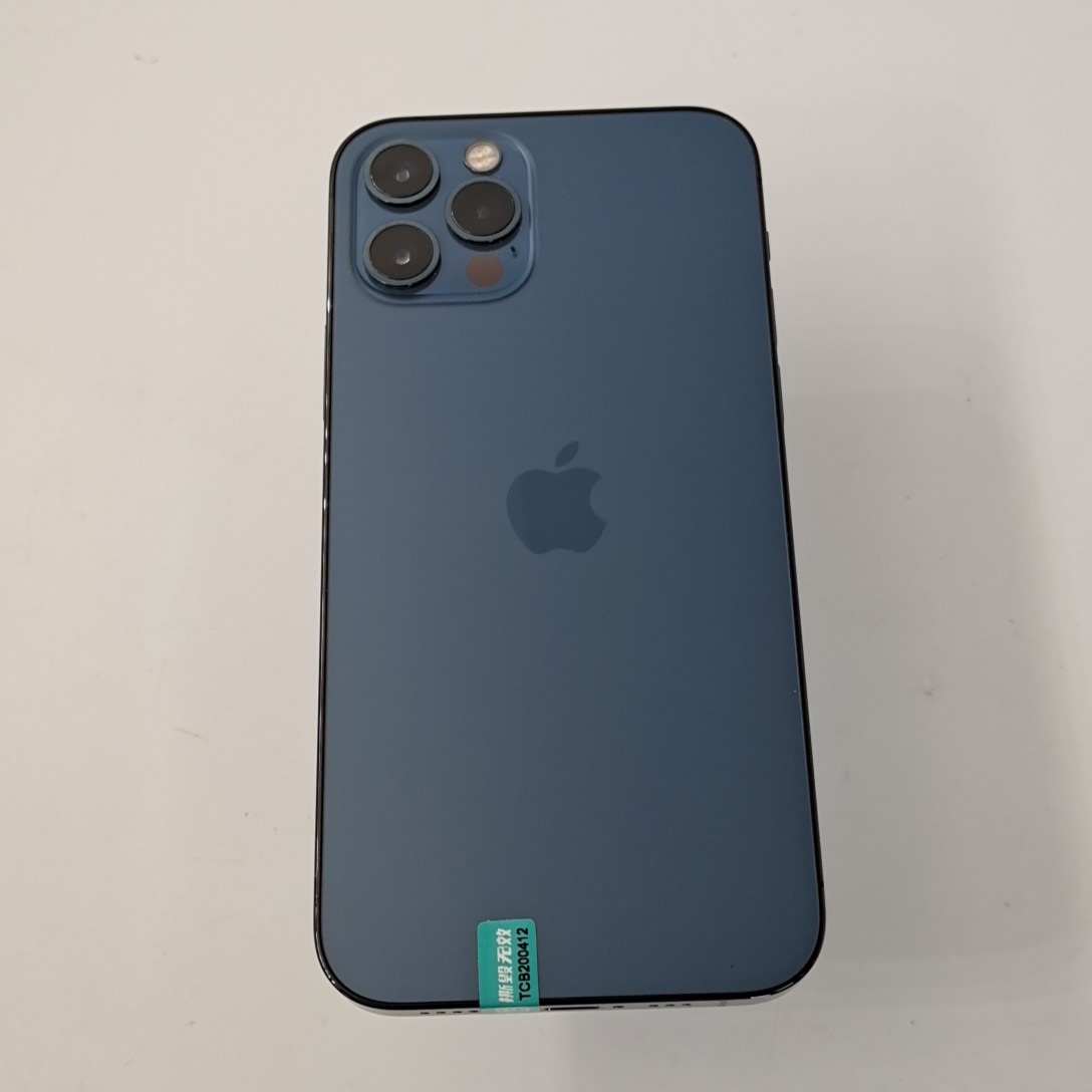 苹果【iPhone 12 Pro】5G全网通 海蓝色 256G 国行 99新 