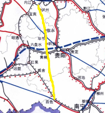 隆百鐵路(公司)隆百鐵路(隆昌縣-百色市)北起四川隆昌,南到廣西百色.