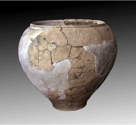 夹砂灰陶斝(文化遗产)_技点百科