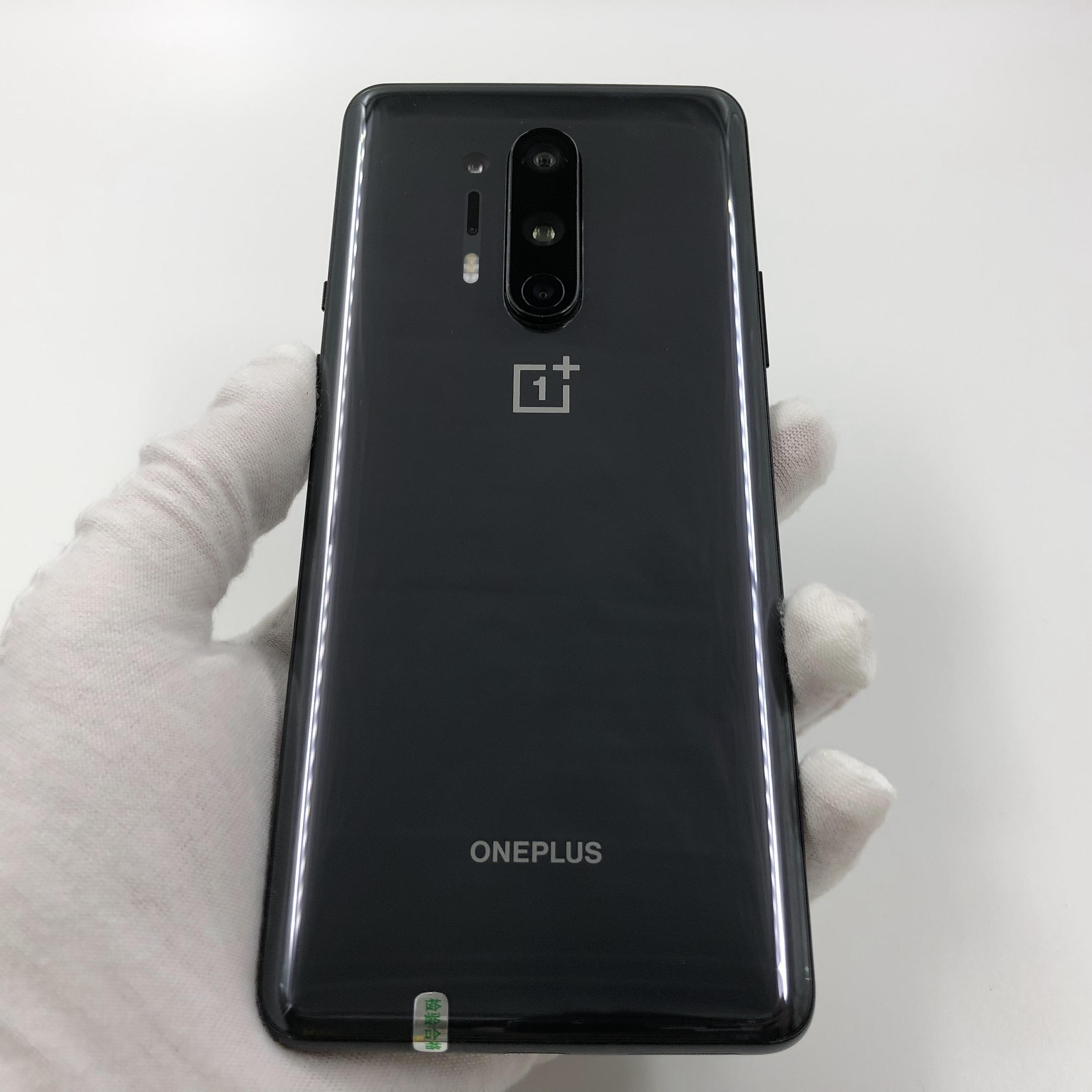 一加【一加 8 pro 5g】5g全网通 黑镜 8g/128g 国行 95新 真机实拍