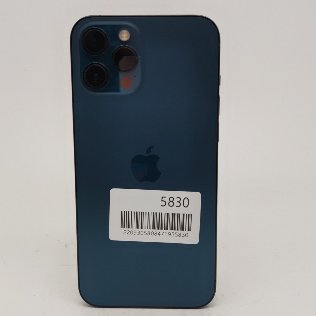 苹果【iPhone 12 Pro Max】5G全网通 海蓝色 128G 国际版 8成新 
