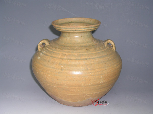 越窑青釉双系罐文化遗产