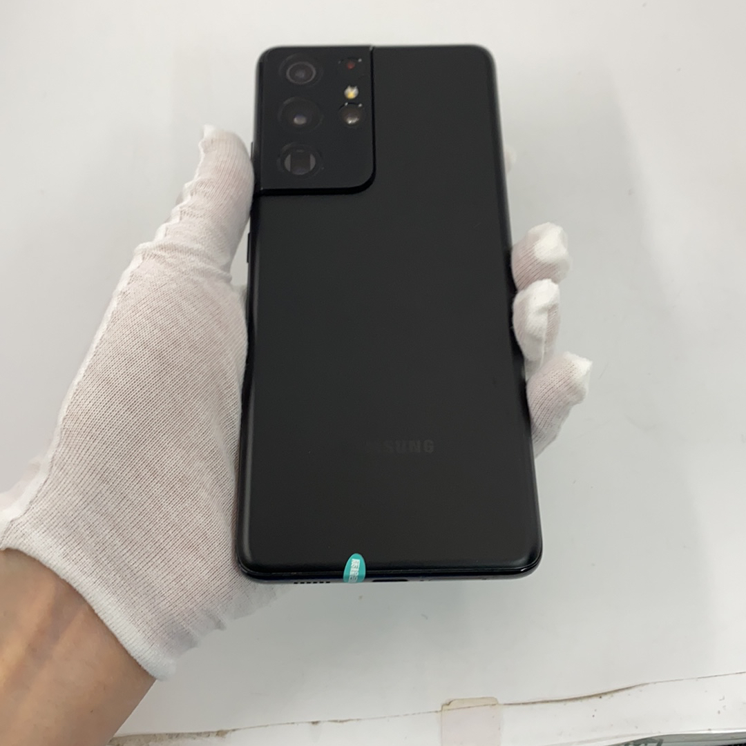 三星【galaxy s21 ultra 5g】5g全网通 幽夜黑 12g/256g 国行 9成新
