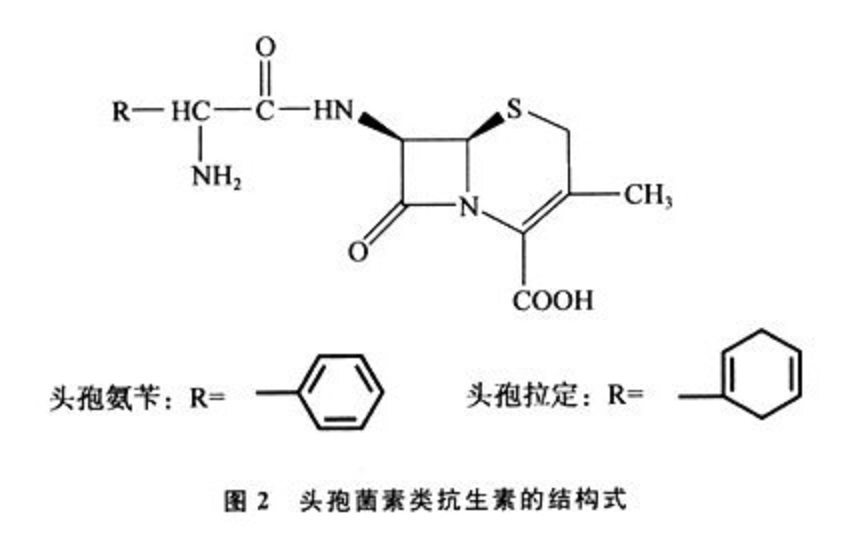 头孢菌素类分子中含有头孢烯的半合成抗生素.曾译先锋霉素.