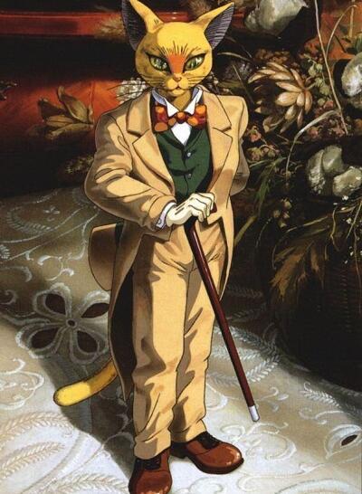 猫男爵(其他动漫相关)猫男爵是宫崎骏动漫电影《侧耳倾听》,《猫的