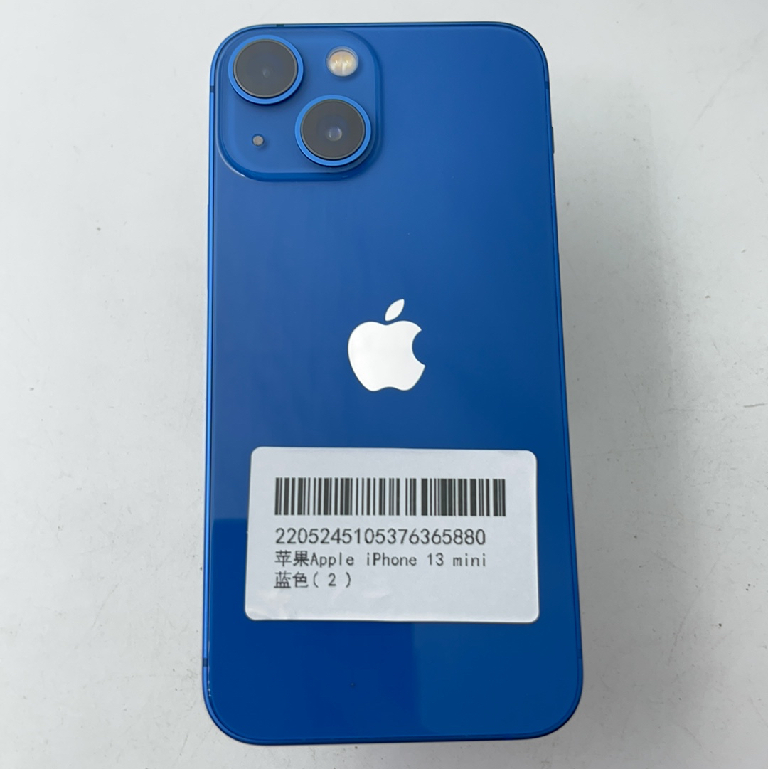 苹果【iPhone 13 mini】5G全网通 蓝色 128G 国行 95新 