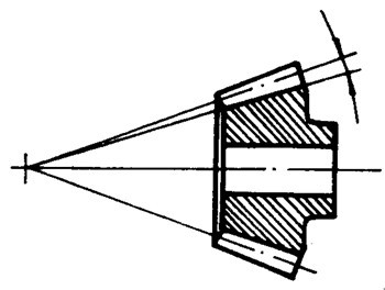 锥角(机械)锥角,是指圆锥的轴截面的两条母线之间