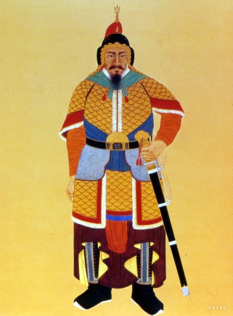 初名殷川,其名又作邯瓒 ,高丽衿州(今韩国首尔南)人.