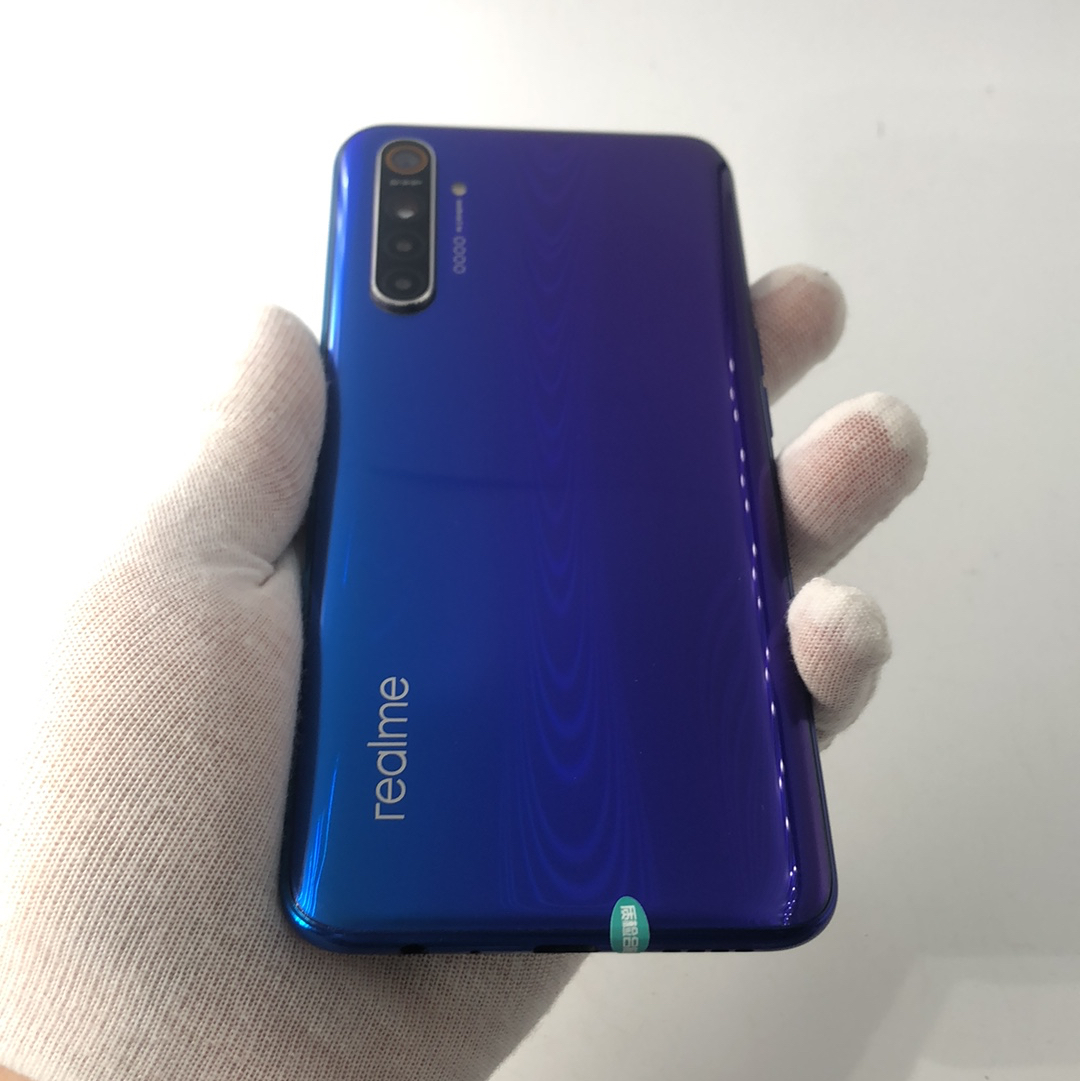 官方质检95成新 蓝色 6g/64g 国行 4g全网通 realme 真我 x2