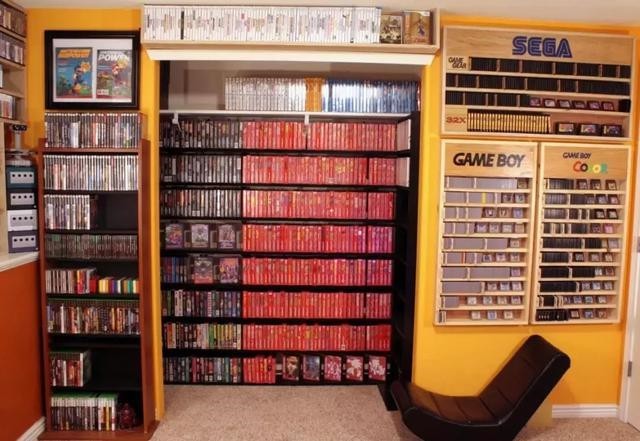 这些游戏神级收藏家 家中一面墙可能值北京一套房