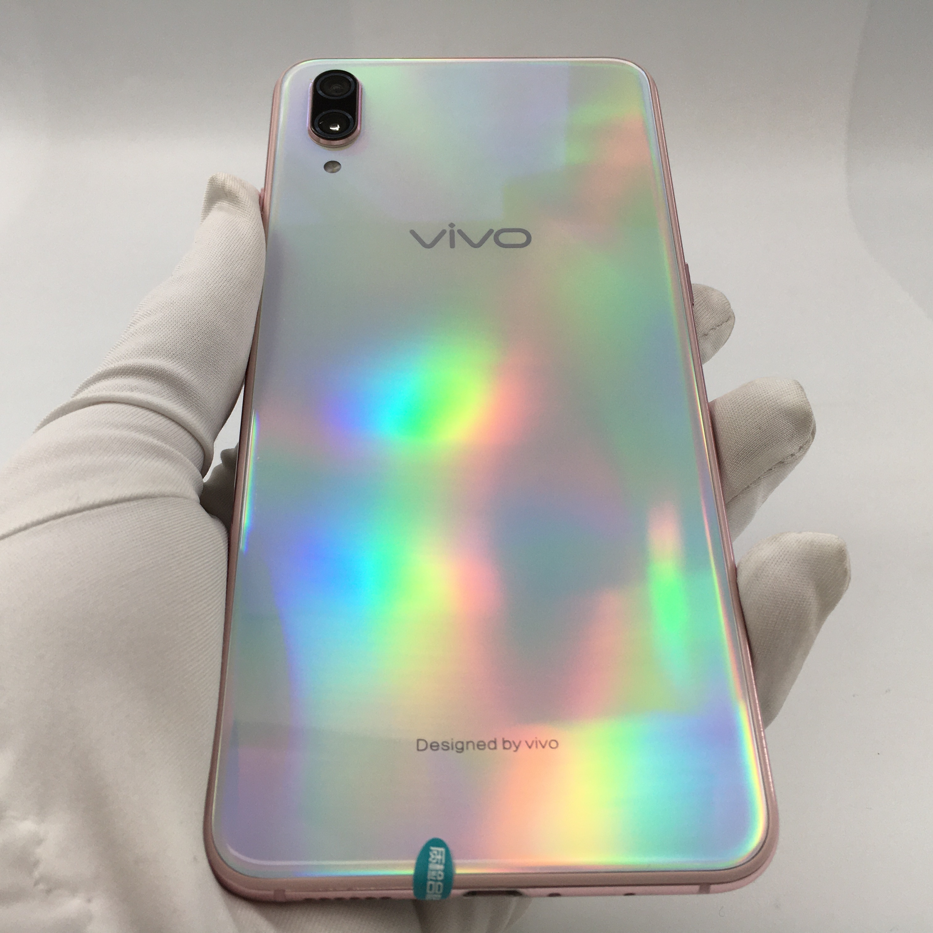 vivo【vivo x23 幻彩版】4g全网通 北极晨曦 6g/128g 国行 95新