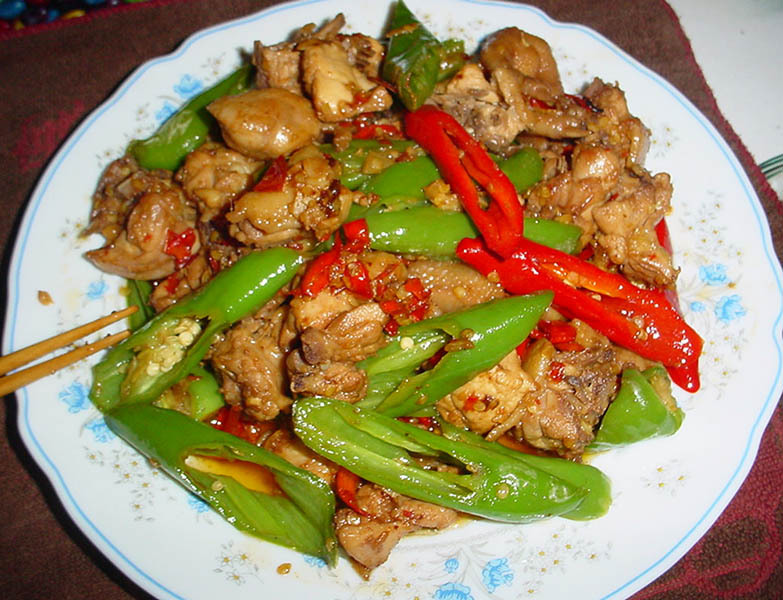 东观辣子鸡称谓