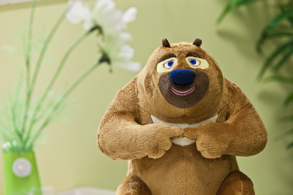 熊二(其他动漫相关)熊二,是动画片《熊出没》系列